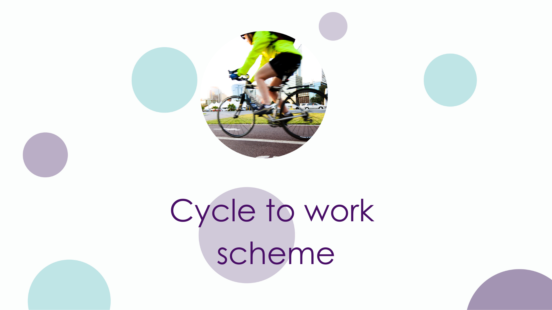 Cycle to work scheme 