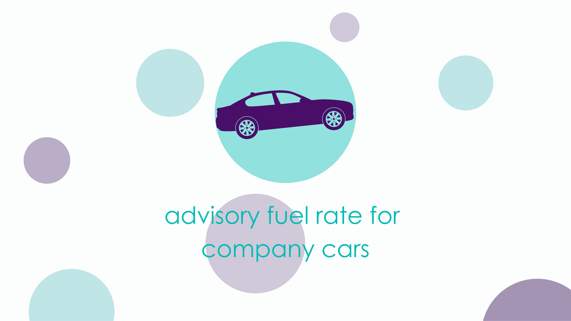 advisory fuel rate for company cars