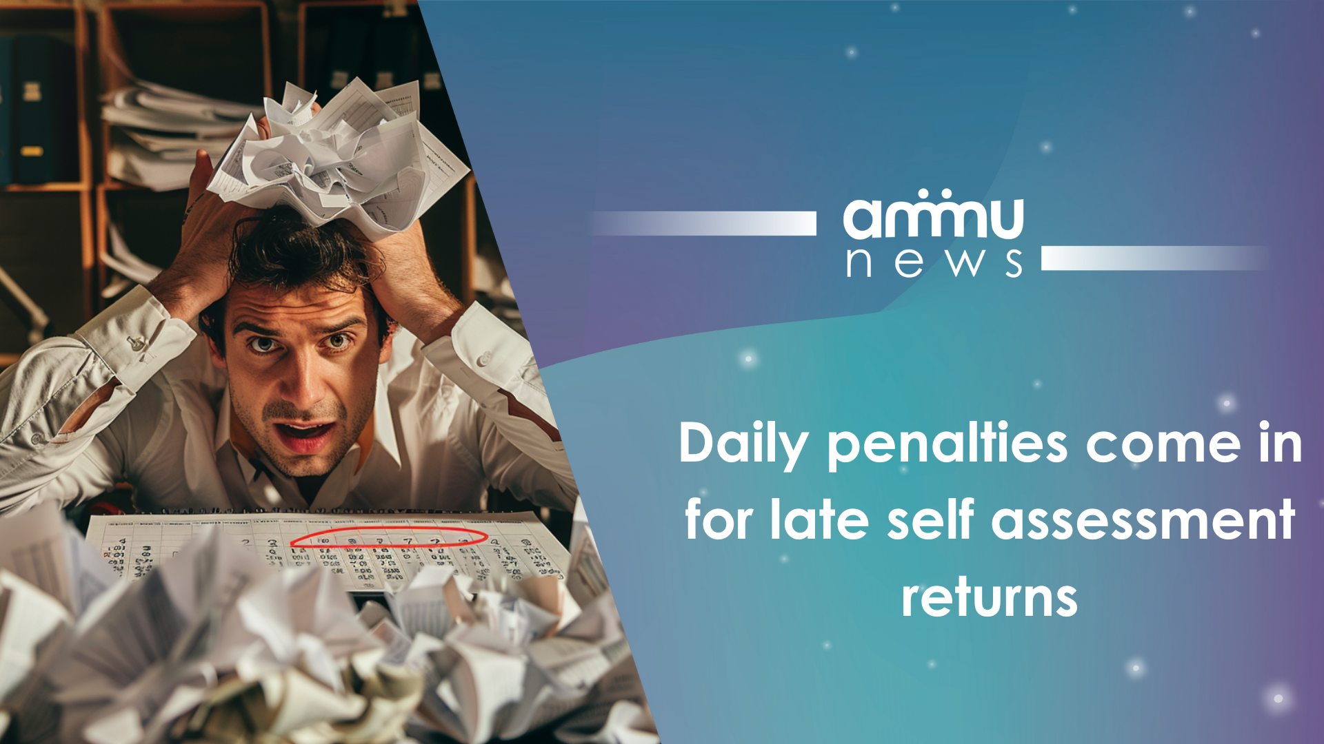 Daily penalties come in for late self assessment returns