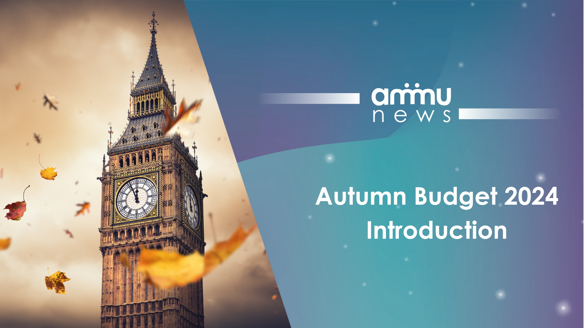 Autumn Budget 2024