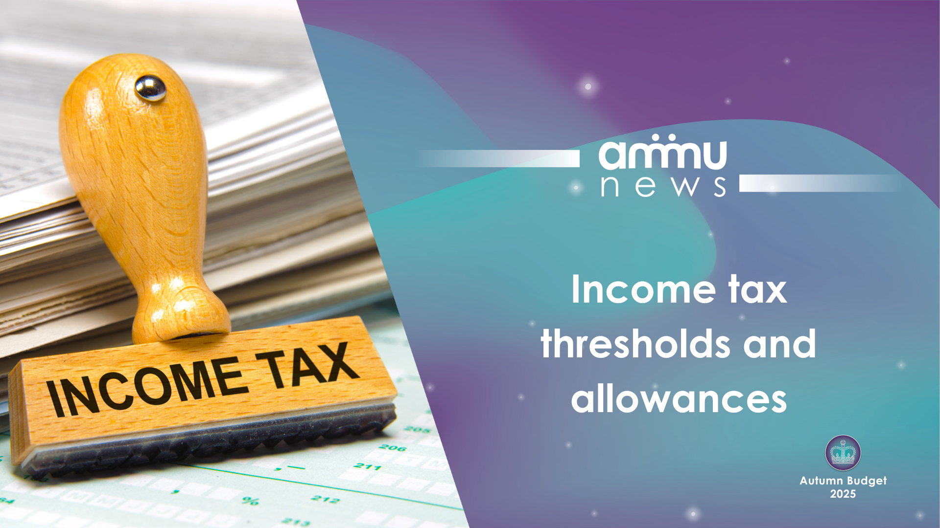 Income tax thresholds and allowances